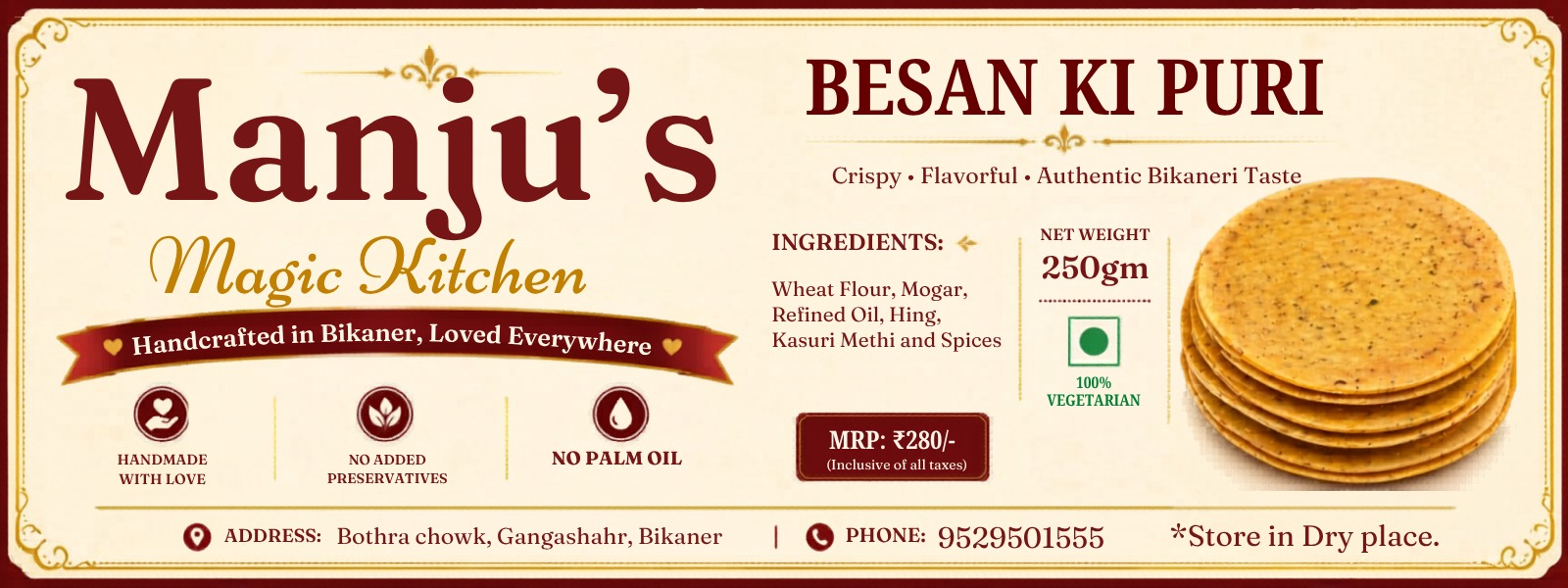 Buy Authentic Traditional Rajasthani Snacks Online
