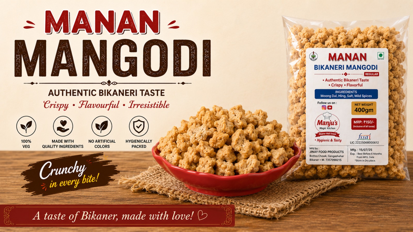 Buy Authentic Traditional Rajasthani Snacks Online