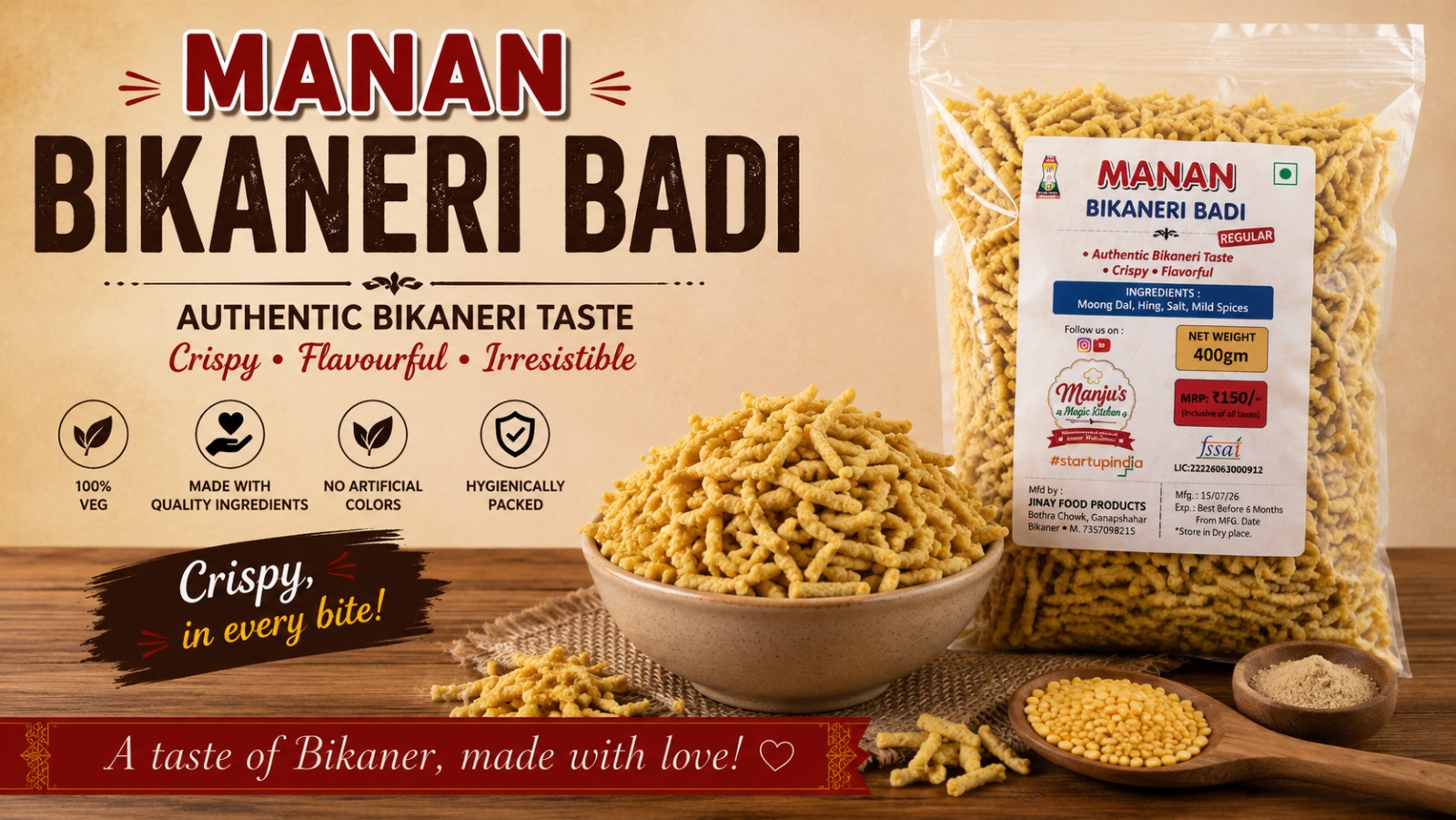 Buy Authentic Traditional Rajasthani Snacks Online